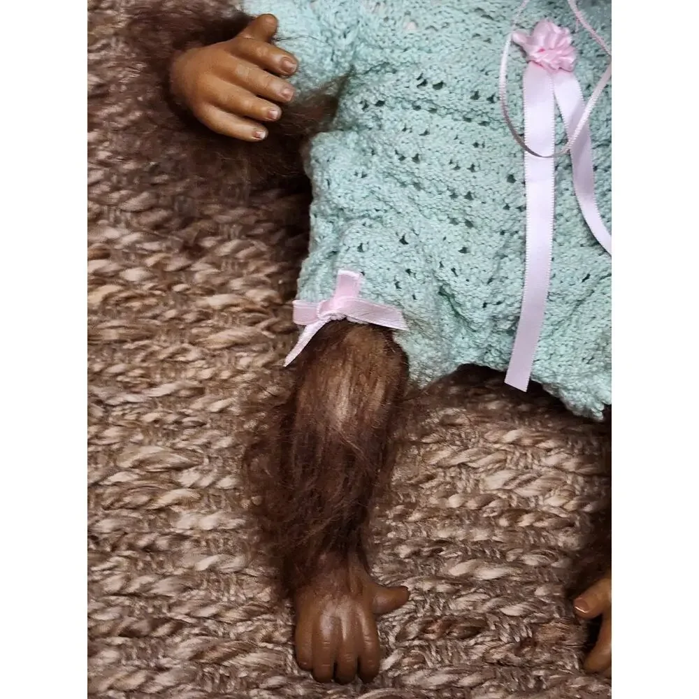 The Ashton-Drake Galleries So Truly Real Baby Monkey Doll Clementine 14